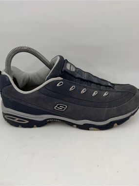 Skechers Vintage Y2K Women’s Premier Sport - SZ 8- Grey Suede Athletic Shoes